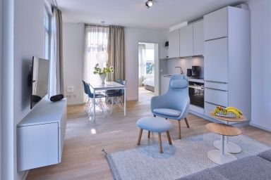 Lüttjeod Apartmentvilla - Traumferienwohnung mit riesiger Balkonterrasse auf der Nordsee-Insel Langeoog