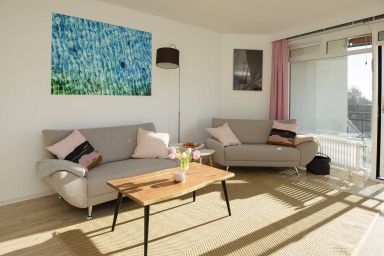 Apartment Ankerplatz 57, Haus Wiesbaden - App. 57, 3. Stock, 50m², 2 Pers., Loggia