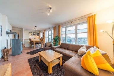 NordseeResort Friesland - Tolles Penthouse-Apartment für zwei mit Dachterrasse, Hot-Tub und Kaminofen!