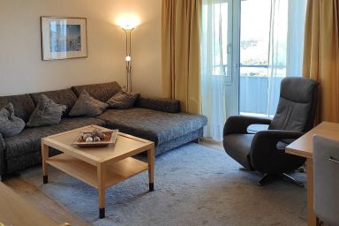 Hus Inselkieker - Strandnahe 3-Zimmer Ferienwohnung an der Nordsee mit Balkon und Meerblick