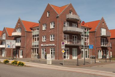 Norderland - Allergiker-freundliche Ferienwohnung (75qm) für 4 Personen mit Aufzug und Balkon