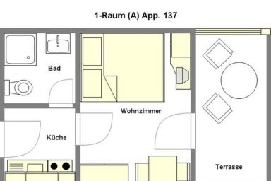 Parkresidenz Dierhagen-Strand - 1-Raum (S1) App. 137