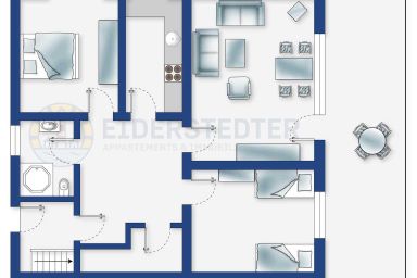 Wohnung EG 2 (ID 251) - Wohnung Seepferdchen (ID 251)